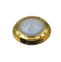 BOAT CABIN LIGHT- Brass material - 3.6 Watt - 12 Volts - 4 niches - WK-CL2Y - AZLED